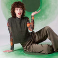 Lang Yarns Knitting Pattern ESMERALDA Slipover Pattern Bundle in Regina by LANGYARNS | Fatto a Mano 282-037