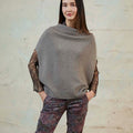 Lang Yarns Knitting Pattern FLORA Slipover Top Down Pattern Bundle in Cashmere Premium by LANGYARNS | Punto 60-015