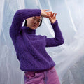 Lang Yarns Knitting Pattern FLURINA Sweater Pattern Bundle in Phoenix by LANGYARNS | Fatto a Mano 286-064