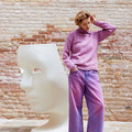 Lang Yarns Knitting Pattern GALLERY VISIT Sweater Pattern Bundle in Glow by LANGYARNS | WOOLADDICTS #16-026