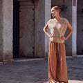 Lang Yarns Knitting Pattern GEORGINA Top Pattern Bundle in Illusion by LANGYARNS | Punto 91-013