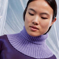 Lang Yarns Knitting Pattern GERDA Collar Pattern Bundle in Cashmere Premium by LANGYARNS | Fatto a Mano 286-066