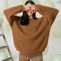 Lang Yarns Knitting Pattern GITTE Top down sweater Pattern Bundle in LACE by LANGYARNS | Fatto a Mano 278-001