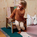 Lang Yarns Knitting Pattern INGE Wrap-over cardigan Pattern Bundle in Merino 200 Bébé by LANGYARNS | Punto 80-006