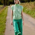 Lang Yarns Knitting Pattern INNER BALANCE Slipover Pattern Bundle in Glow by LANGYARNS | WOOLADDICTS #14-030