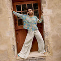 Lang Yarns Knitting Pattern JONNA Cardigan Pattern Bundle in Lisboa by LANGYARNS | Punto 82-002