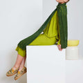 Lang Yarns Knitting Pattern KENZIE Scarf Pattern Bundle in Ananas by LANGYARNS | Fatto a Mano 284-031