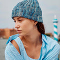 Lang Yarns Knitting Pattern LAGOONA Hat Pattern Bundle in Footprints by LANGYARNS | WOOLADDICTS #16-024