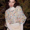 Lang Yarns Knitting Pattern LIA Cropped Top Pattern Bundle in Mosaic by LANGYARNS | Punto 84-043