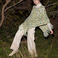 Lang Yarns Knitting Pattern MADDY Poncho Pattern Bundle in Mosaic by LANGYARNS | Punto 84-046