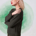 Lang Yarns Knitting Pattern MADINA Sweater Pattern Bundle in Regina by LANGYARNS | Fatto a Mano 282-036