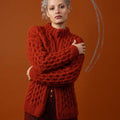 Lang Yarns Knitting Pattern MARGARET Cardigan Pattern Bundle in Suri Alpaca by LANGYARNS | Punto 76-011