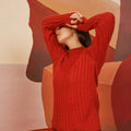 Lang Yarns Knitting Pattern MAXINE Sweater Pattern Bundle in CARPE DIEM by LANGYARNS | Fatto a Mano 278-046