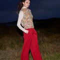 Lang Yarns Knitting Pattern MOLLY Slipover Pattern Bundle in Mosaic by LANGYARNS | Punto 84-042