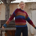 Lang Yarns Knitting Pattern MOVEMENT Sweater Pattern Bundle in Move 6ply by LANGYARNS | Punto 79-007