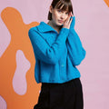 Lang Yarns Knitting Pattern MUIRIA Cardigan Pattern Bundle in Malou Light by LANGYARNS | Fatto a Mano 282-001