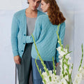 Lang Yarns Knitting Pattern NIKA Unisex cardigan Pattern Bundle in Norma by LANGYARNS | Fatto a Mano 284-005