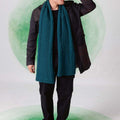 Lang Yarns Knitting Pattern NOLAN Scarf Pattern Bundle in Cashmere Premium by LANGYARNS | Fatto a Mano 282-050