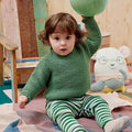 Lang Yarns Knitting Pattern ODIN Sweater Pattern Bundle in Merino 200 Bébé by LANGYARNS | Punto 80-003