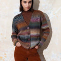 Lang Yarns Knitting Pattern PALOMA Cardigan Pattern Bundle in Magnolia by LANGYARNS | Punto 74-001