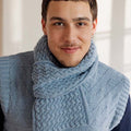 Lang Yarns Knitting Pattern POLINA Scarf Pattern Bundle in CASHMERE PREMIUM by LANGYARNS | Punto 78-016