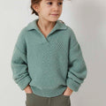 Lang Yarns Knitting Pattern Pullover Pattern Bundle in ATLANTIS by LANGYARNS | Punto 41-023