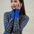 Lang Yarns Knitting Pattern REGINA Wrist warmers Pattern Bundle in Cashmere Premium by LANGYARNS | Punto 60-008
