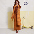 Lang Yarns Knitting Pattern RHEA Crochet scarf Pattern Bundle in Amira by LANGYARNS | Fatto a Mano 284-049