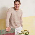Lang Yarns Knitting Pattern RON Men's sweater Pattern Bundle in Vaya by LANGYARNS | Fatto a Mano 284-069