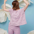 Lang Yarns Knitting Pattern Rosalind Slipover Pattern Bundle in Amira by LANGYARNS | Fatto a Mano 288-051