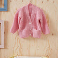 Lang Yarns Knitting Pattern SIGRID Cardigan Pattern Bundle in Merino 200 Bébé by LANGYARNS | Punto 80-015