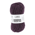 Lang Yarns Knitting Pattern Small - 12 balls / eggplant 1172.0080 KAEL Unisex Cardigan Pattern Bundle in Donegal Woolen Spun by LANGYARNS | Punto 87-267