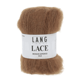Lang Yarns Knitting Pattern Small - 15 balls / dark nougat 992.0015 GITTE Top down sweater Pattern Bundle in LACE by LANGYARNS | Fatto a Mano 278-001