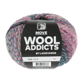 Lang Yarns Knitting Pattern Small - 4 balls / DARKGREEN/NEONGREEN/PINK/PETRO 1126.0018 RAINBOW SOUL Sweater Pattern Bundle in Move 4ply by LANGYARNS | Punto 86-006