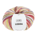 Lang Yarns Knitting Pattern Small - 4 balls / yellow/lilac/pink/green 1156.0001 HILKE Sweater Pattern Bundle in Lisboa by LANGYARNS | Punto 82-006
