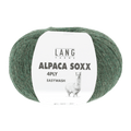 Lang Yarns Knitting Pattern Small - 6 balls / olive mélange 1062.0098 ARCADIA Sweater Pattern Bundle in Alpaca Soxx 4ply by LANGYARNS | Punto 76-003