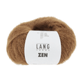 Lang Yarns Knitting Pattern Small - 6 balls / tobacco 1100.0015 ANNABEL Sweater Pattern Bundle in ZEN by LANGYARNS | Fatto a Mano 278-002