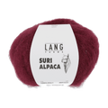 Lang Yarns Knitting Pattern Small - 7 balls / dark red 1082.0061 ELSA Top down cardigan Pattern Bundle in SURI ALPACA by LANGYARNS | Fatto a Mano 278-055