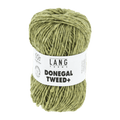 Lang Yarns Knitting Pattern Small-Medium - 11 balls / light green 1143.0016 MANDY Sweater Pattern Bundle in DONEGAL TWEED+ by LANGYARNS | Punto 77-004