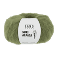 Lang Yarns Knitting Pattern Small-Medium - 8 balls / olive 1082.0098 FELIZA Sweater Pattern Bundle in Suri Alpaca by LANGYARNS | Fatto a Mano 286-038