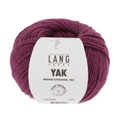 Lang Yarns Knitting Pattern Small-Medium - 8 balls / raspberry mélange 1103.0065 EZRA Unisex Slipover Pattern Bundle in Yak by LANGYARNS | Fatto a Mano 286-048