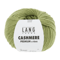 Lang Yarns Knitting Pattern Small-Medium - 9 balls / light olive 78.0297 NICOLETTA Slipover Pattern Bundle in Cashmere Premium by LANGYARNS | Fatto a Mano 282-042