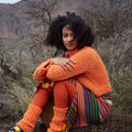 Lang Yarns Knitting Pattern SMALL STONES Leg warmers Pattern Bundle in HONOR by LANGYARNS | WOOLADDICTS #11-019