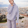 Lang Yarns Knitting Pattern SOFT EXHALE Sweater Pattern Bundle in Honor by LANGYARNS | WOOLADDICTS #15-006