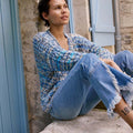 Lang Yarns Knitting Pattern SOLE Sweater Pattern Bundle in Lisboa by LANGYARNS | Punto 82-010
