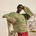 Lang Yarns Knitting Pattern SUNNY SPIRIT Pullover Pattern Bundle in Move 8ply by LANGYARNS | Punto 86-018