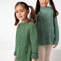 Lang Yarns Knitting Pattern Sweater Pattern Bundle in ATLANTIS by LANGYARNS | Punto 41-014
