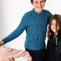 Lang Yarns Knitting Pattern Sweater Pattern Bundle in ATLANTIS by LANGYARNS | Punto 41-015
