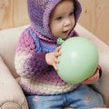 Lang Yarns Knitting Pattern TILLY Balaclava Pattern Bundle in Merino 200 Bébé Colour by LANGYARNS | Punto 80-012