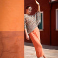 Lang Yarns Knitting Pattern VASILIA Sweater Pattern Bundle in Lisboa by LANGYARNS | Punto 91-003